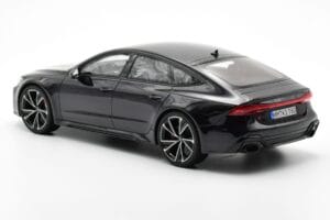 Audi RS7 C8 Sportback Mythos Fekete Asia Edition GT Spirit 1:18 CLDC011 Gyanta – 5. kép a 6-ből