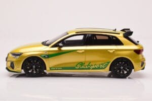 Audi S3 8Y MTM Clubsport Sárga GT Spirit 1:18 GT891 Gyanta – 3. kép a 6-ből