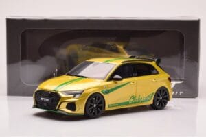 Audi S3 8Y MTM Clubsport Sárga GT Spirit 1:18 GT891 Gyanta – 6. kép a 6-ből