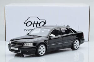 Audi S8 D2 Fekete Otto 1:18 OT082 Gyanta – 6. kép a 6-ből