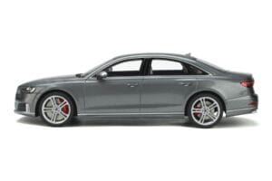 Audi S8 D5 Szürke GT Spirit 1:18 GT856 Gyanta – 3. kép a 5-ből