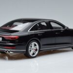 Audi S8 D5 Mythos Fekete Asia Edition GT Spirit 1:18 CLDC019 Gyanta - image 2 of 6