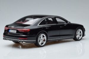 Audi S8 D5 Mythos Fekete Asia Edition GT Spirit 1:18 CLDC019 Gyanta – 2. kép a 6-ből