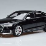 Audi S8 D5 Mythos Fekete Asia Edition GT Spirit 1:18 CLDC019 Gyanta