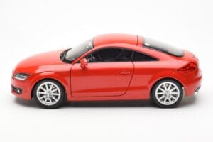Audi TT 8J Piros Metallic Minichamps 1:18 100015021 Fém – 4. kép a 8-ből