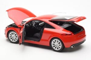 Audi TT 8J Piros Metallic Minichamps 1:18 100015021 Fém – 5. kép a 8-ből
