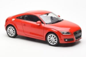Audi TT 8J Piros Metallic Minichamps 1:18 100015021 Fém – 6. kép a 8-ből