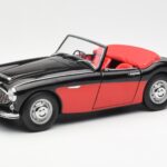 Austin-Healey 3000 Mk I Spider Fekete Piros Kyosho 1:18 08141KR