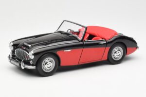 Austin-Healey 3000 Mk I Spider Fekete Piros Kyosho 1:18 08141KR