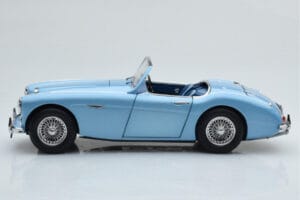 Austin-Healey 3000 Mk1 BN7 Kék Kyosho 1:18 08149HBL Fém – 5. kép a 8-ből