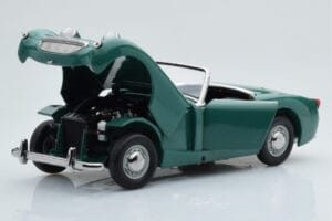 Austin-Healey Sprite Zöld Kyosho 1:18 08953LG Fém – 2. kép a 8-ből