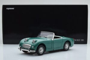 Austin-Healey Sprite Zöld Kyosho 1:18 08953LG Fém – 8. kép a 8-ből