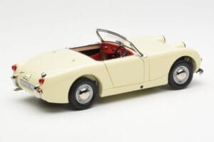 Austin-Healey Sprite Mk I Open Old English Fehér Kyosho 1:18 08953EW Fém – 3. kép a 8-ből