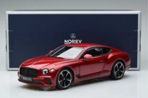 Bentley Continental GT Candy Piros Norev 1:18 182788 Fém – 7. kép a 7-ből