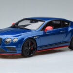 Bentley Continental GT Speed Black Edition Kék GT Spirit 1:18 KJ006 Gyanta