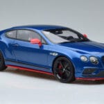 Bentley Continental GT Speed Black Edition Kék GT Spirit 1:18 KJ006 Gyanta - image 4 of 6