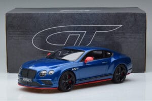 Bentley Continental GT Speed Black Edition Kék GT Spirit 1:18 KJ006 Gyanta – 6. kép a 6-ből