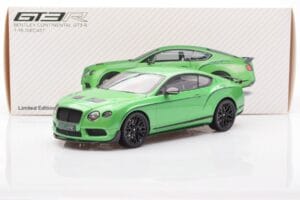 Bentley Continental GT3-R Apple Zöld Almost Real 1:18 830402 Fém – 8. kép a 8-ből