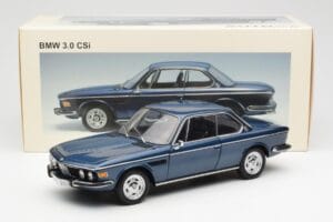 BMW 3.0 CSi E9 Kék Metál AUTOart 1:18 70672 Fém – 8. kép a 8-ből