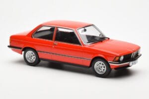 BMW 318 E21 Piros KK-Scale 1:18 KKDC180041 Fém – 4. kép a 6-ből
