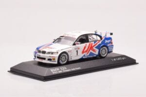 BMW 320si E90 BMW Team UK #1 A. Priaulx WTCC Porto Winner 2007 Minichamps 1:43 400072601 Fém – 2. kép a 4-ből