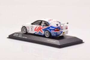 BMW 320si E90 BMW Team UK #1 A. Priaulx WTCC Porto Winner 2007 Minichamps 1:43 400072601 Fém – 3. kép a 4-ből