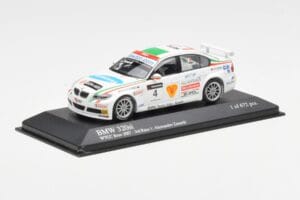 BMW 320si E90 BMW Team Italy Spain #4 A. Zanardi WTCC Brno 3rd Race 2007 Minichamps 1:43 400072604 Fém – 2. kép a 4-ből