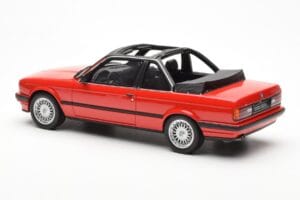 BMW 325i E30 Baur Piros Metallic Otto 1:18 OT767 Gyanta – 5. kép a 6-ből