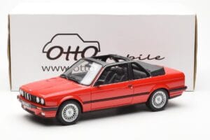 BMW 325i E30 Baur Piros Metallic Otto 1:18 OT767 Gyanta – 6. kép a 6-ből