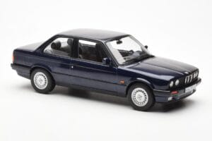 BMW 325i E30 Kék Metál Norev 1:18 183201 Fém – 4. kép a 6-ből