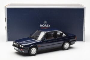 BMW 325i E30 Kék Metál Norev 1:18 183201 Fém – 6. kép a 6-ből