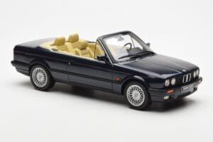 BMW 325i E30 Kabrió Kék Otto 1:18 OT114 Gyanta – 4. kép a 6-ből