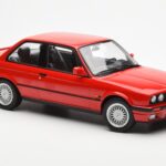 BMW 325i E30 Piros Norev 1:18 - image 4 of 6