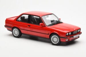 BMW 325i E30 Piros Norev 1:18 183202 Fém – 4. kép a 6-ből