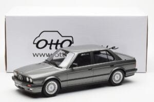 BMW 325i E30 Szedán Dolphin Szürke Otto 1:18 OT819 Gyanta – 6. kép a 6-ből