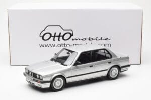 BMW 325i E30 Ezüst Otto 1:18 OT912 Gyanta – 6. kép a 6-ből