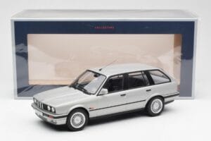 BMW 325i E30 Touring Ezüst Norev 1:18 183216 Fém – 6. kép a 6-ből