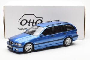 BMW 328i E36 Touring M Package Kék Otto 1:18 OT358 Gyanta – 6. kép a 6-ből