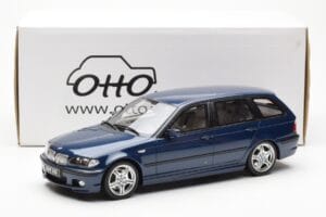 BMW 330i E46 Touring Kék Otto 1:18 OT251 Gyanta – 6. kép a 6-ből