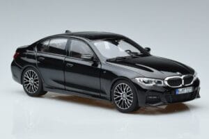 BMW 330i G20 Fekete Metál Norev 1:18 183277 Fém – 5. kép a 7-ből