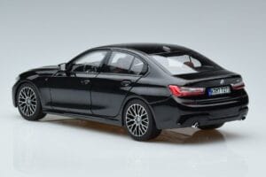 BMW 330i G20 Fekete Metál Norev 1:18 183277 Fém – 6. kép a 7-ből