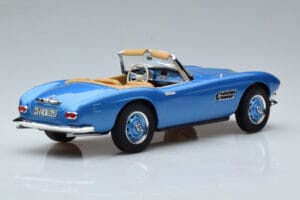 BMW 507 Kék Norev 1:18 183234 Fém – 2. kép a 6-ből