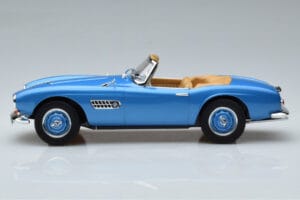 BMW 507 Kék Norev 1:18 183234 Fém – 3. kép a 6-ből