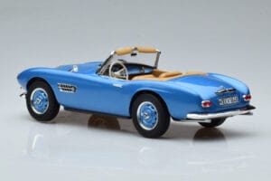 BMW 507 Kék Norev 1:18 183234 Fém – 5. kép a 6-ből