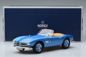 BMW 507 Kék Norev 1:18 183234 Fém – 6. kép a 6-ből