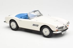 BMW 507 Roadster Fehér Norev 1:18 183232 Fém – 4. kép a 6-ből