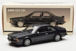 BMW 635 CSi E24 Diamant Fekete Metál AUTOart 1:18 70521 Fém – 8. kép a 8-ből