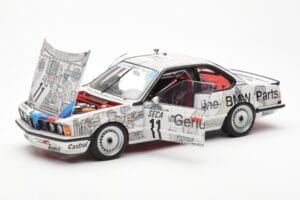 BMW 635 CSi E24 #11 D. Quester / M. Tassin / M. Heger 24 Hours of Spa 1986 AUTOart 1:18 80430145826 Fém – 2. kép a 8-ből