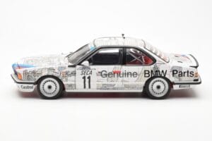BMW 635 CSi E24 #11 D. Quester / M. Tassin / M. Heger 24 Hours of Spa 1986 AUTOart 1:18 80430145826 Fém – 4. kép a 8-ből