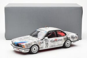 BMW 635 CSi E24 #11 D. Quester / M. Tassin / M. Heger 24 Hours of Spa 1986 AUTOart 1:18 80430145826 Fém – 8. kép a 8-ből